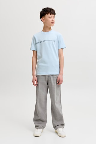 Vaquero baggy de tiro alto -  Gris
