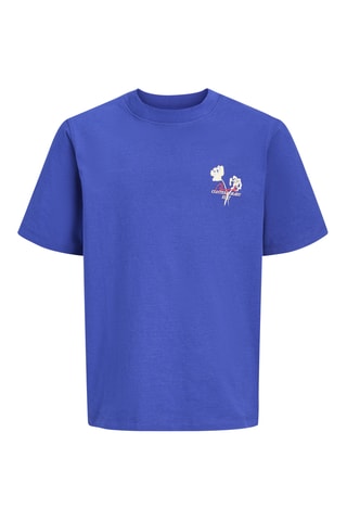 Camiseta relaxed fit - Jack & Jones -  Azul cobalto