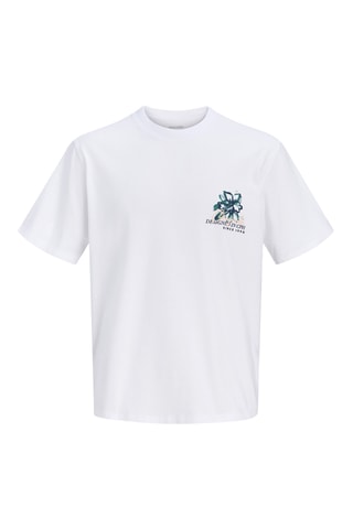 Camiseta relaxed fit - Jack & Jones -  Blanco