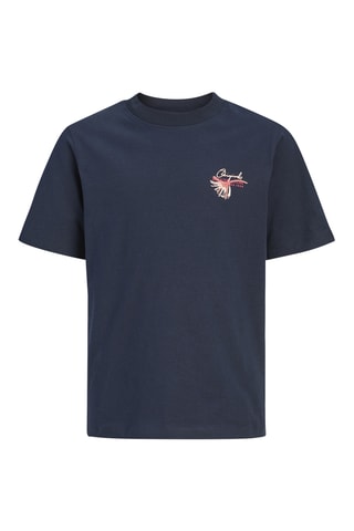 Camiseta relaxed fit - Jack & Jones -  Azul marino