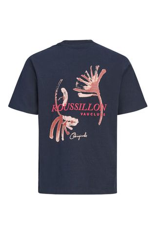 Camiseta relaxed fit - Jack & Jones -  Azul marino