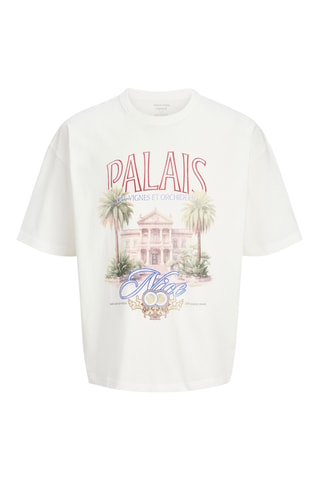 Camiseta loose fit -  Blanco