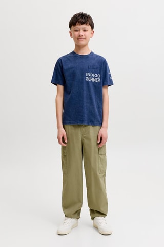 Camiseta relaxed fit - Jack & Jones -  Azul oscuro jaspeado