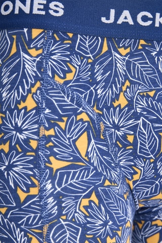 3 bañadores de algodón orgánico -  Azul oscuro