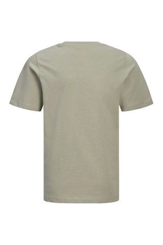 Biologisch Katoenen T-shirt Regular Fit - Jack&Jones -  Kaki