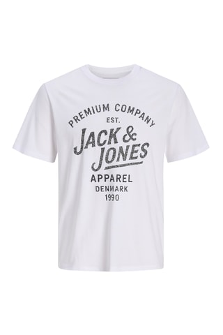 Camiseta regular fit de algodón orgánico -  Blanco