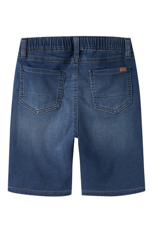 Bermudas jogger vaqueras -  Azul oscuro