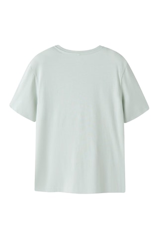 Camiseta regular fit -  Verde agua