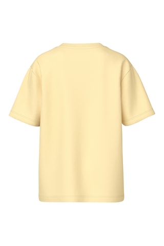Camiseta regular fit -  Amarillo