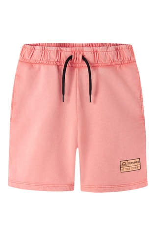 Short regular fit de algodón orgánico -  Rosa