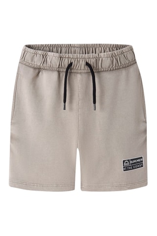 Short regular fit de algodón orgánico -  Caqui
