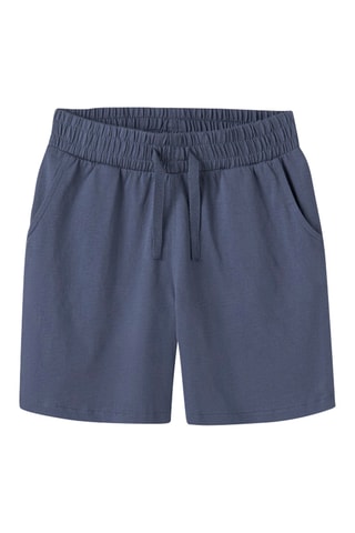 Camiseta y short regular fit -  Blanco y azul marino