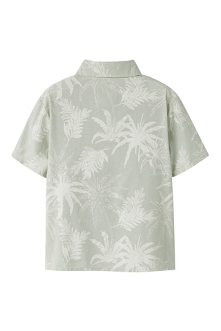 Camisa de algodón orgánico -  Verde agua