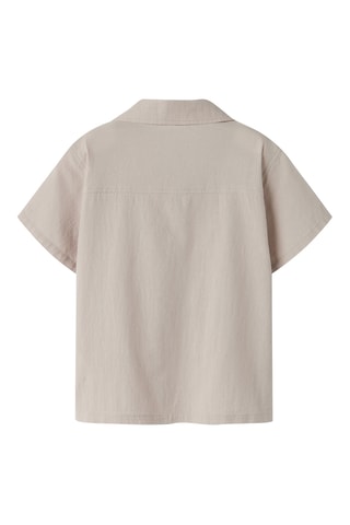 Camisa regular fit -  Gris claro