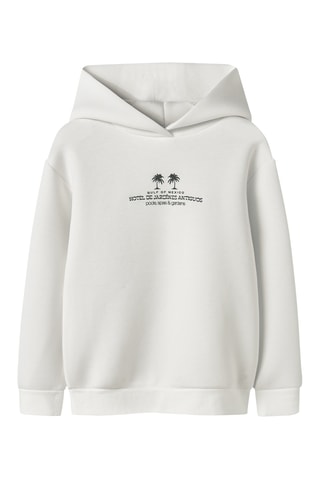 Sudadera con capucha -  Blanco