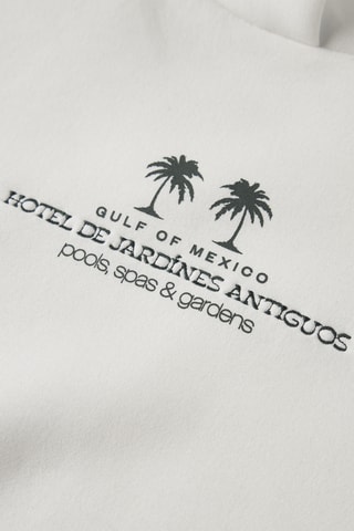 Sudadera con capucha -  Blanco