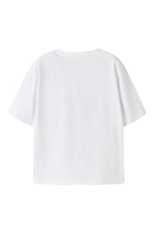 T-shirt regular La Grande Vague de Kanagawa Katsushika Hokusai  -  Blanc