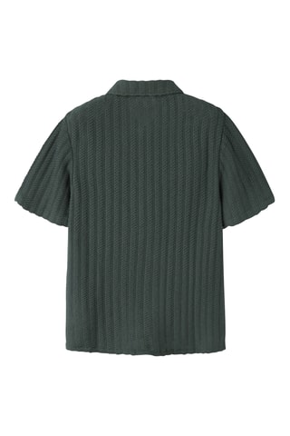 Camisa regular fit -  Verde