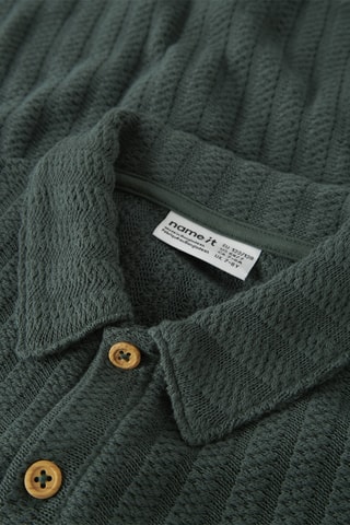 Camisa regular fit -  Verde