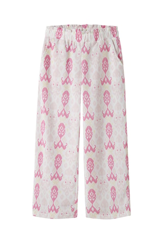 Pantalón wide leg -  Blanco