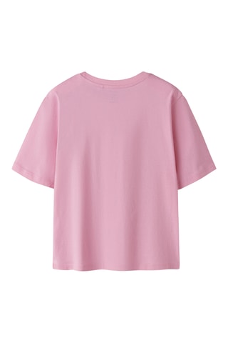 Camiseta regular fit de algodón orgánico -  Rosa