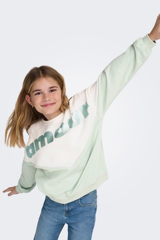 Sudadera de algodón orgánico -  Blanco