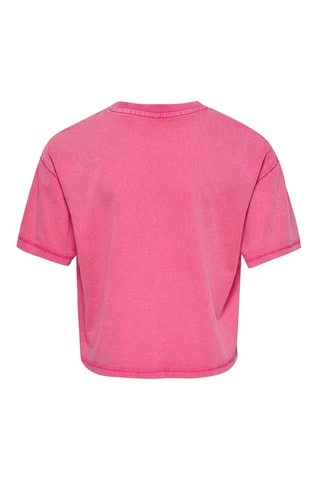 Camiseta de algodón orgánico -  Rosa