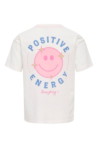 Camiseta loose fit de algodón orgánico -  Blanco