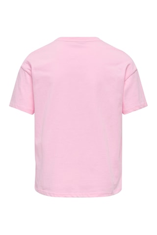 Camiseta loose fit de algodón orgánico -  Rosa