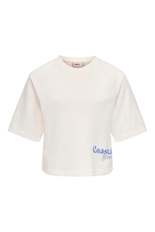 Camiseta loose fit -  Blanco