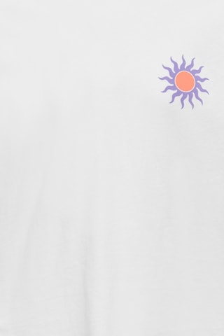 Camiseta regular fit de algodón orgánico -  Blanco