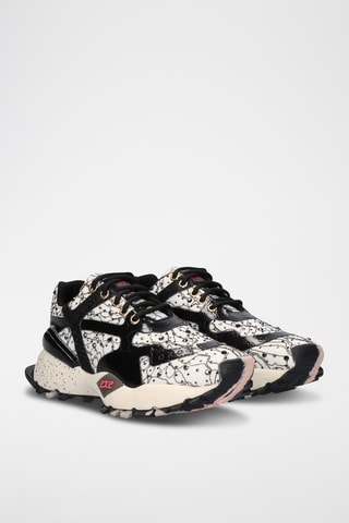 Sneakers in pelle - Bianco e nero