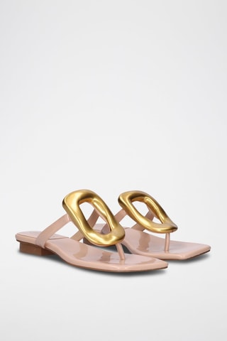 Slippers Orm - Nude