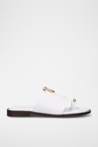 Sandali in pelle - Bianco