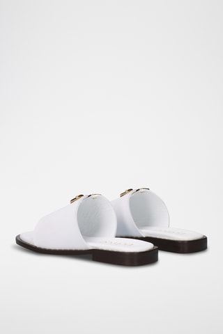 Sandali in pelle - Bianco