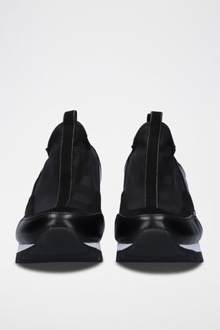 Wedge Sneakers   - Zwart