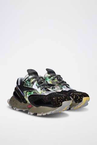 Sneakers in pelle - Nero