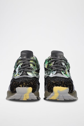 Sneakers in pelle - Nero