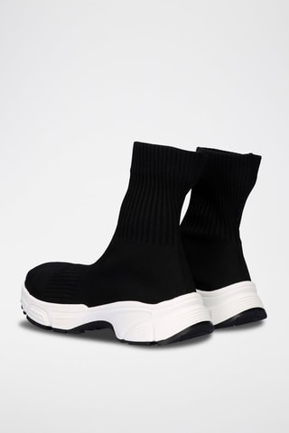 Sneakers a calza - Nero