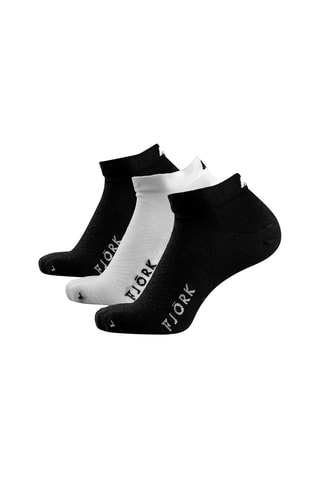 3 pares de meias de merino - Preto