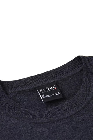 Camisola em lã merino - Cinzento