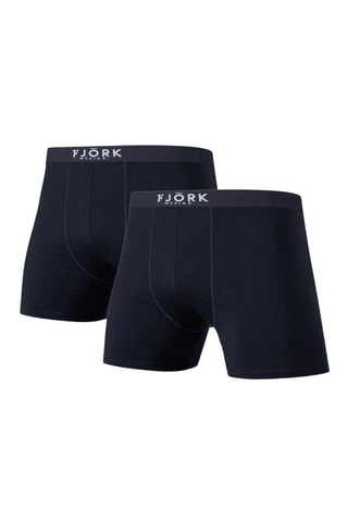 2 boxers em merino - Preto