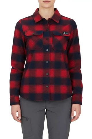 Camisa de merino - Vermelho