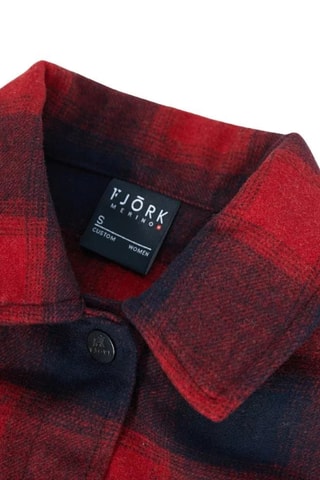 Camisa de merino - Vermelho