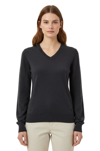 Camisola em lã merino - Cinzento