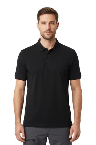 Pólo em merino - Preto