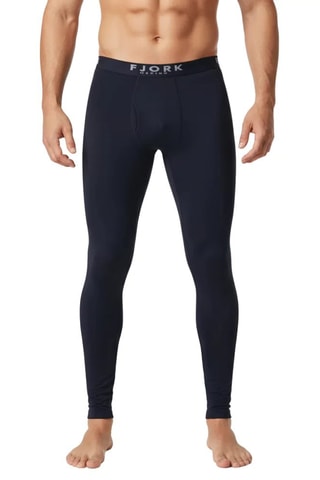 Leggings em merino - Preto
