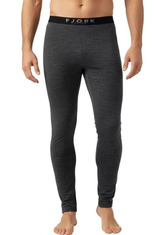 Leggings em merino - Cinzento