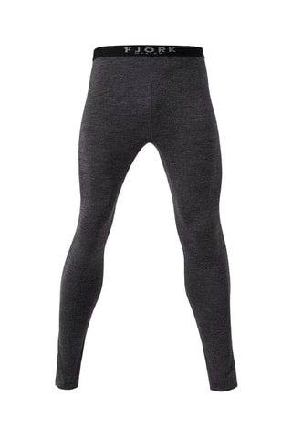 Leggings em merino - Cinzento