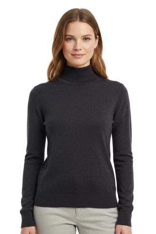 Camisola em lã merino - Cinzento